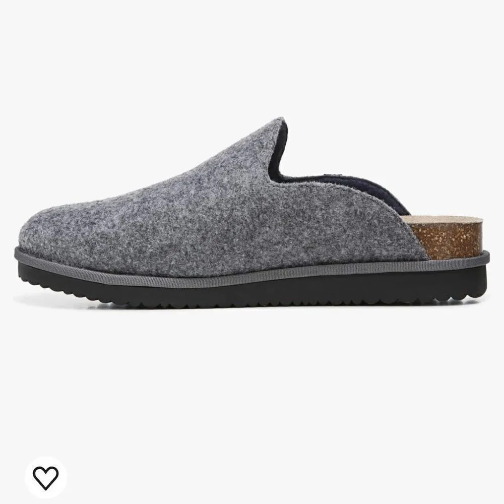 Soul Naturalizer Amelia grey felt slipper clogs size 36/5.5 - Image 2