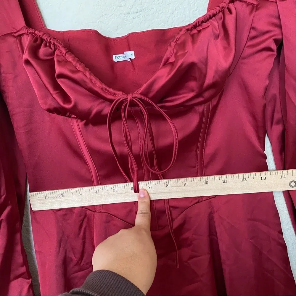 HOUSE OF CB 'Sebille' Ruby Corset Midi Dress NWOT‎ size M $285 - Image 8