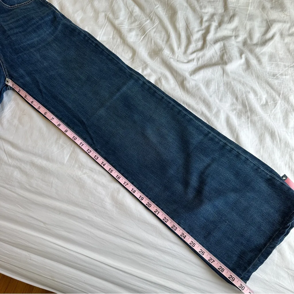 ABLE The Wide Leg Jeans 27 Doris Blue - Image 7