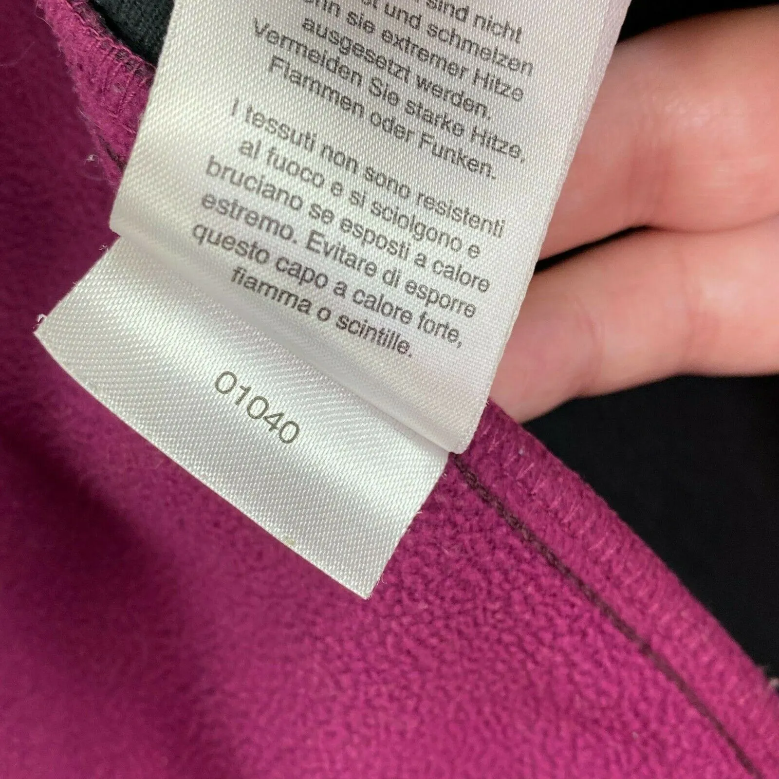 Columbia Deep Purple Titanium Full Zip Softshell Jacket Women's Size Small S - Image 7