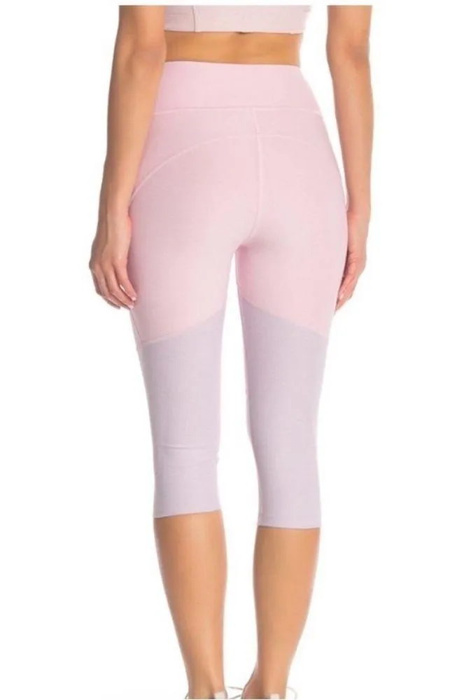 Outdoor Voices Pink Colorblock Capris size XS - Image 3