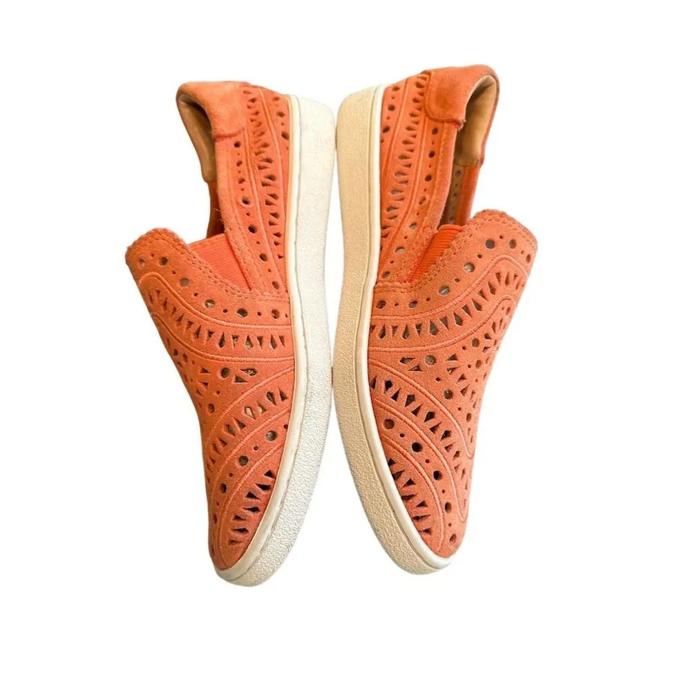 UGG Women's Orange Slip-On Shoes Size 6.5 Casual Flats Breathable NWOT - Image 3