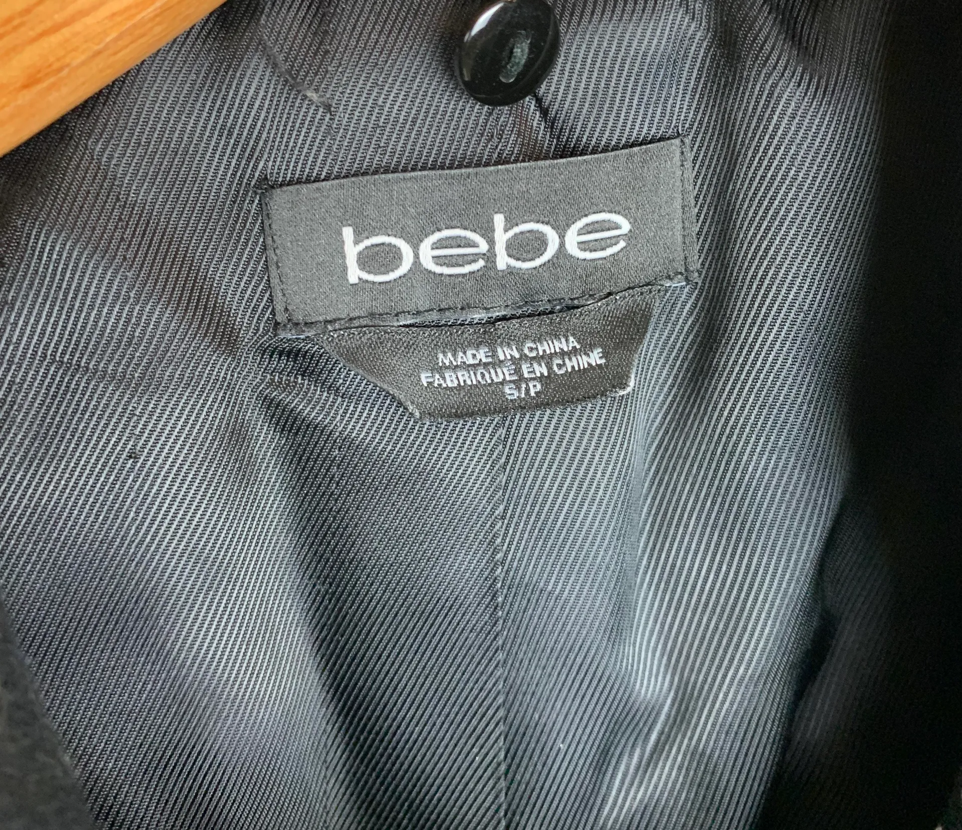 Black Long Fleece Zip Up Jacket - Image 5