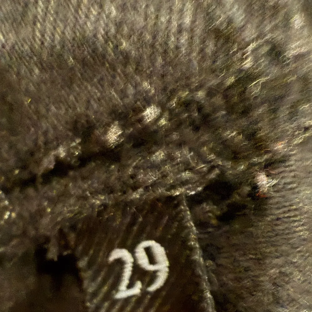 7 For All Mankind Slim Denim Joggers Jeans Black Elastic Waistband Size 29 - Image 11