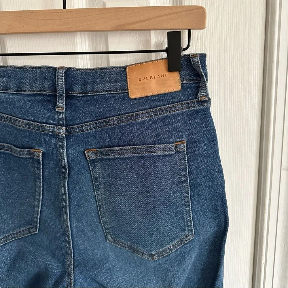 Everlane Mid Rise Skinny Jean Women’s Size 28 Dark Wash - Image 6
