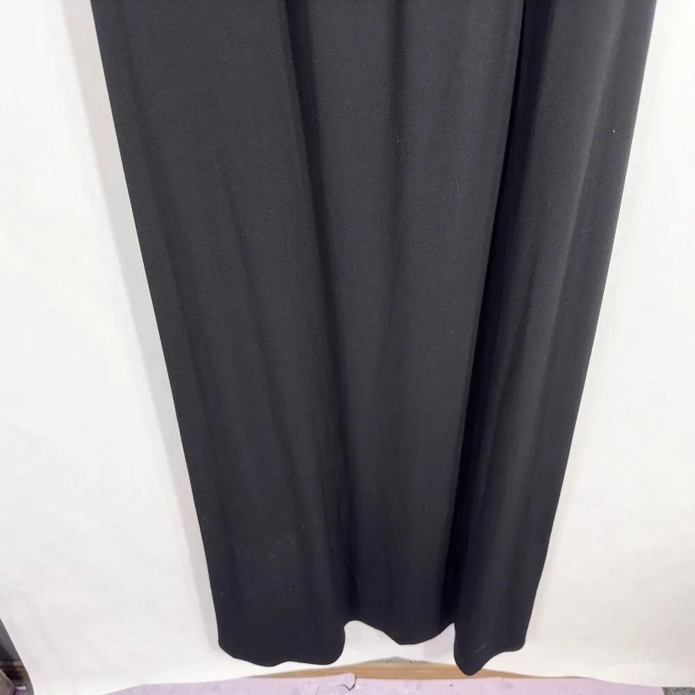 Lane Bryant Plus Size 28 Maxi Dress Black Beaded Rhinestones Stud Sleeveless 672 - Image 7