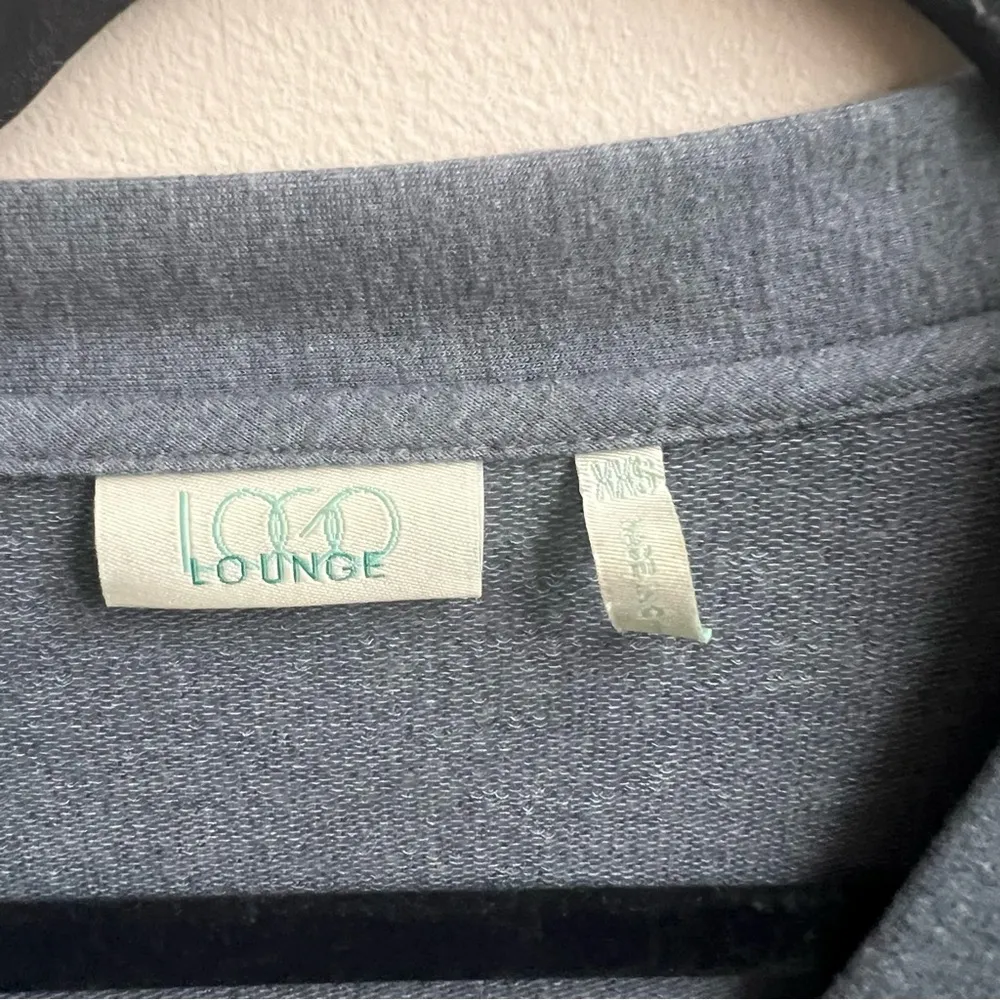 Logo Lounge grey slate knit oversized cardigan Size XXS - Image 5