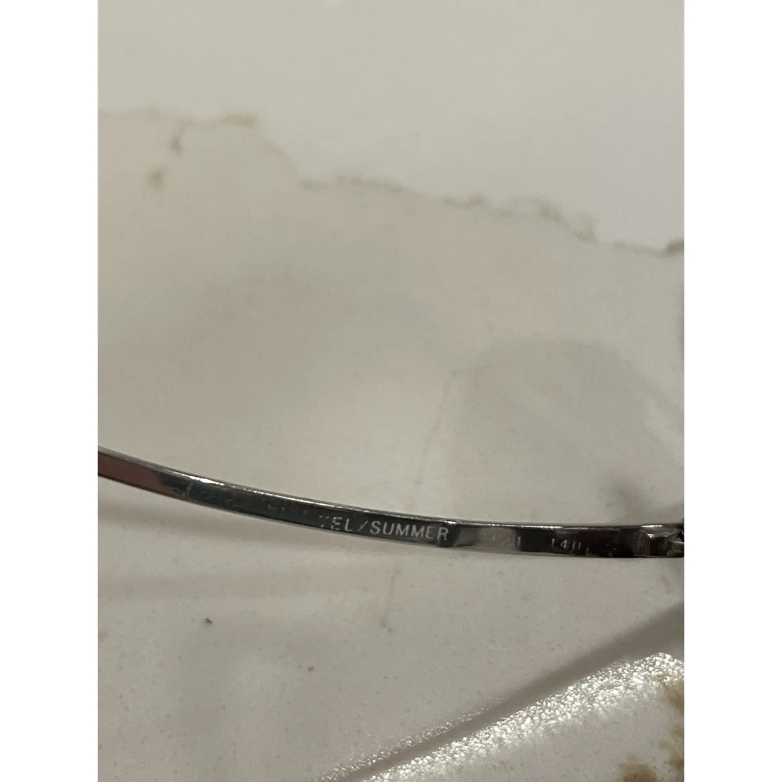 Vintage Univis 140 Sunglasses FRAMES ONLY Women Retro Curved Clear Prescription - Image 7