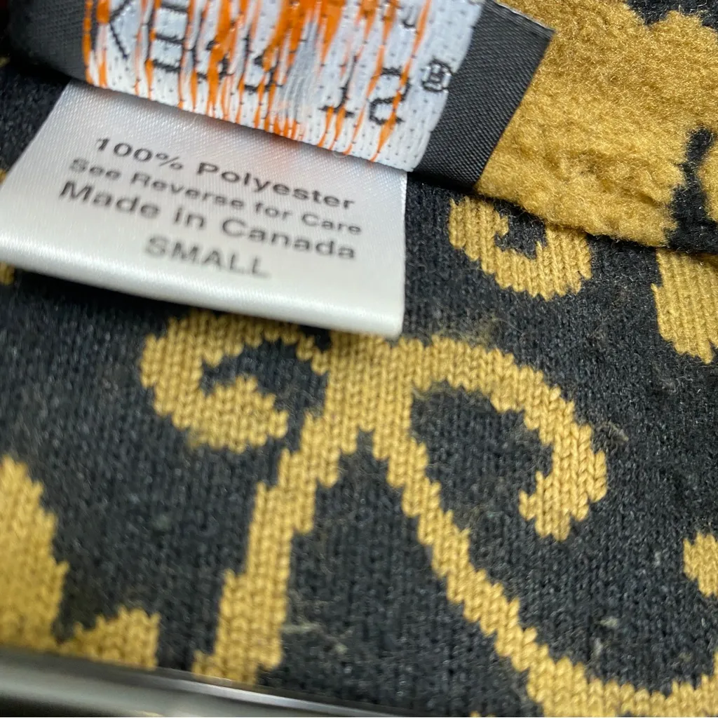 Kerrits Cropped Equestrian Horse Print Zip Up Fleece Sweater size S Small - Image 9