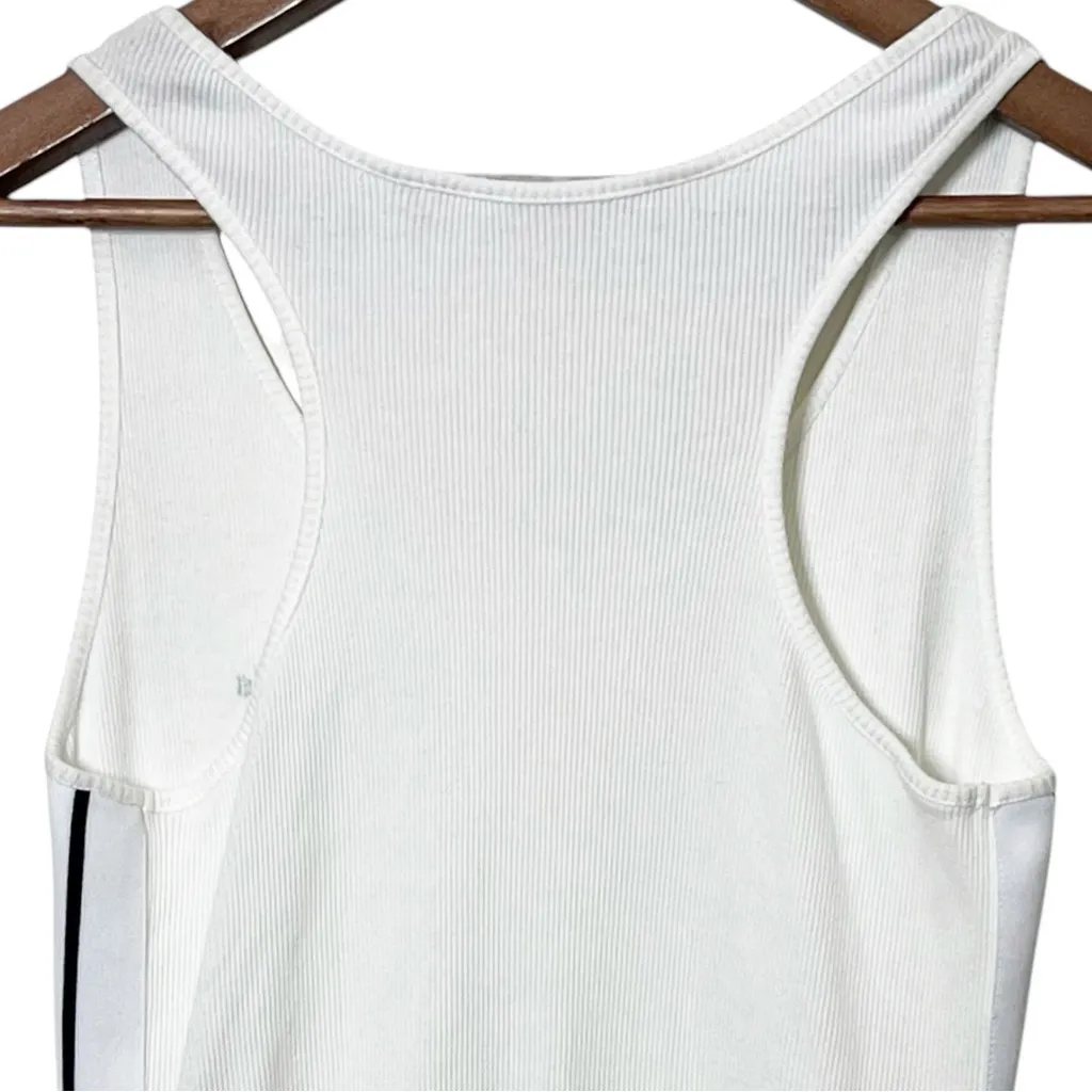 Palm Angels Logo Tank Top Women’s Medium White Cotton Streetwear Casual - Image 6