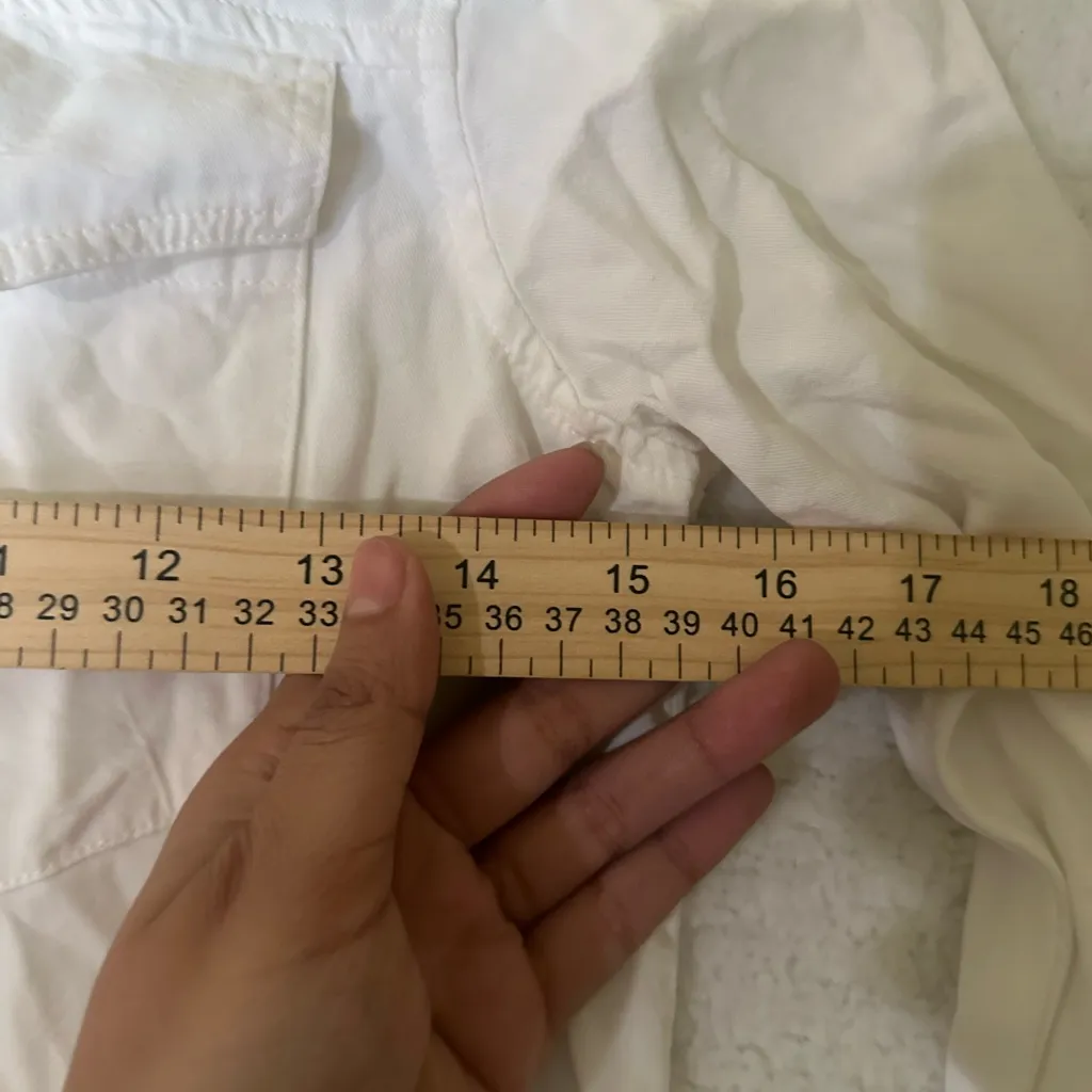 Maven West White Button Up Shirt Dress - Image 4