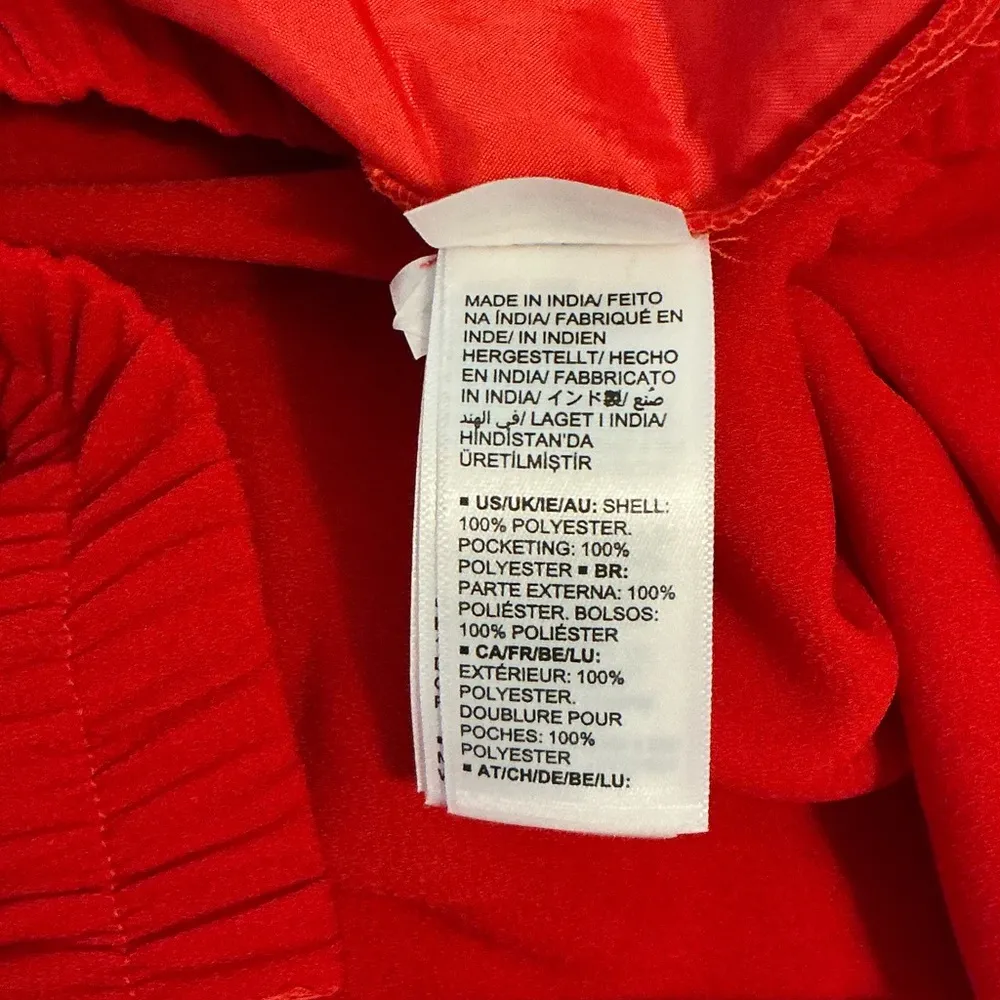 Vibrant Red Wide Leg Pants for Effortless Style from The Drop Size XXL - Image 7