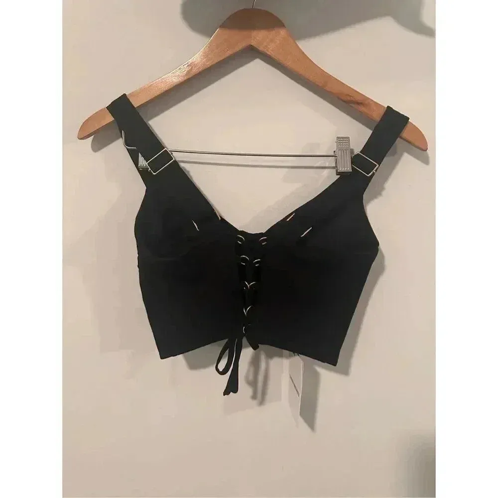 Revolve Sabina Musayev Dino Top in Black Sz XS - Image 5