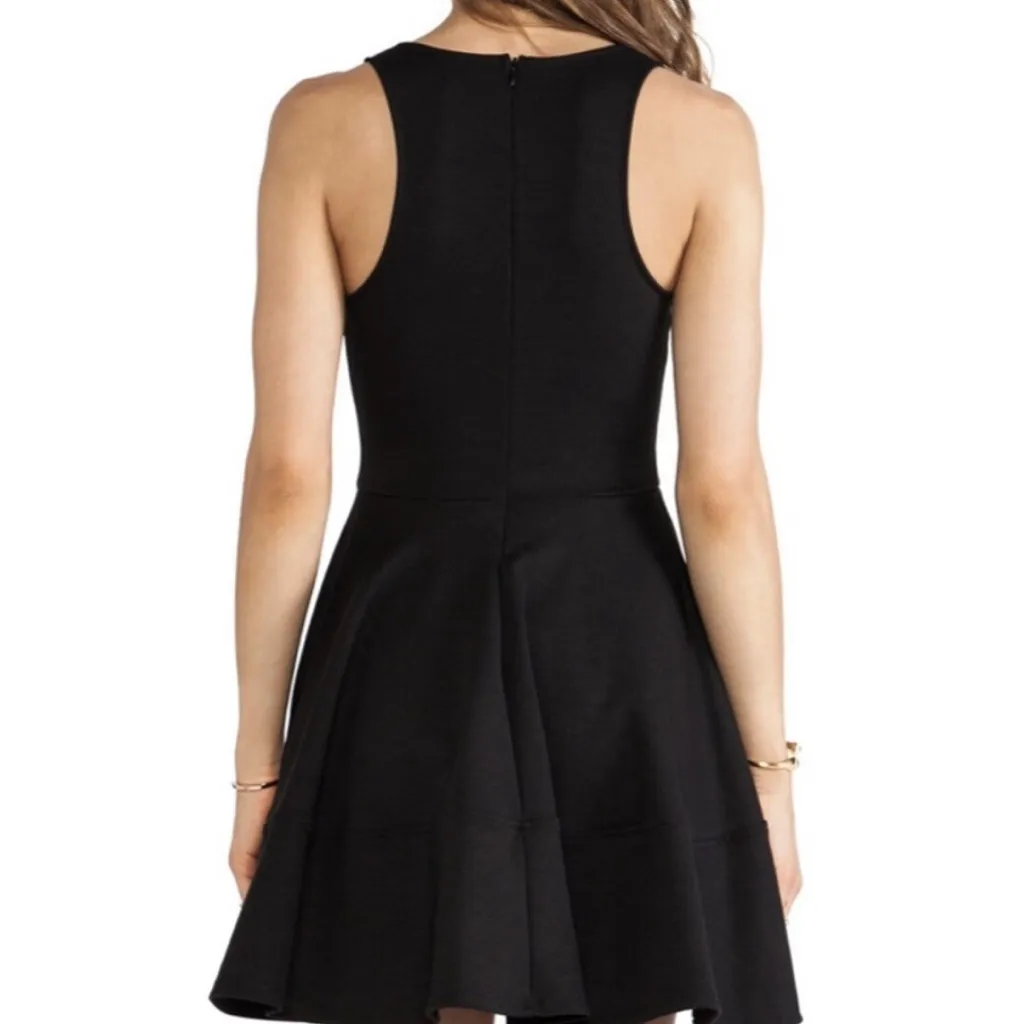 Eight Sixty Black V-Neck Mini Dress - Image 5