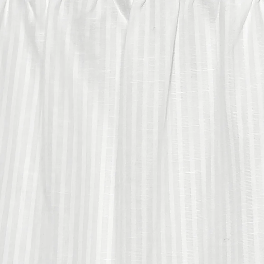 NEW La Ligne Beatrix White Cotton Silk Blend Tiered Midi Dress Womens XL NWT - Image 7