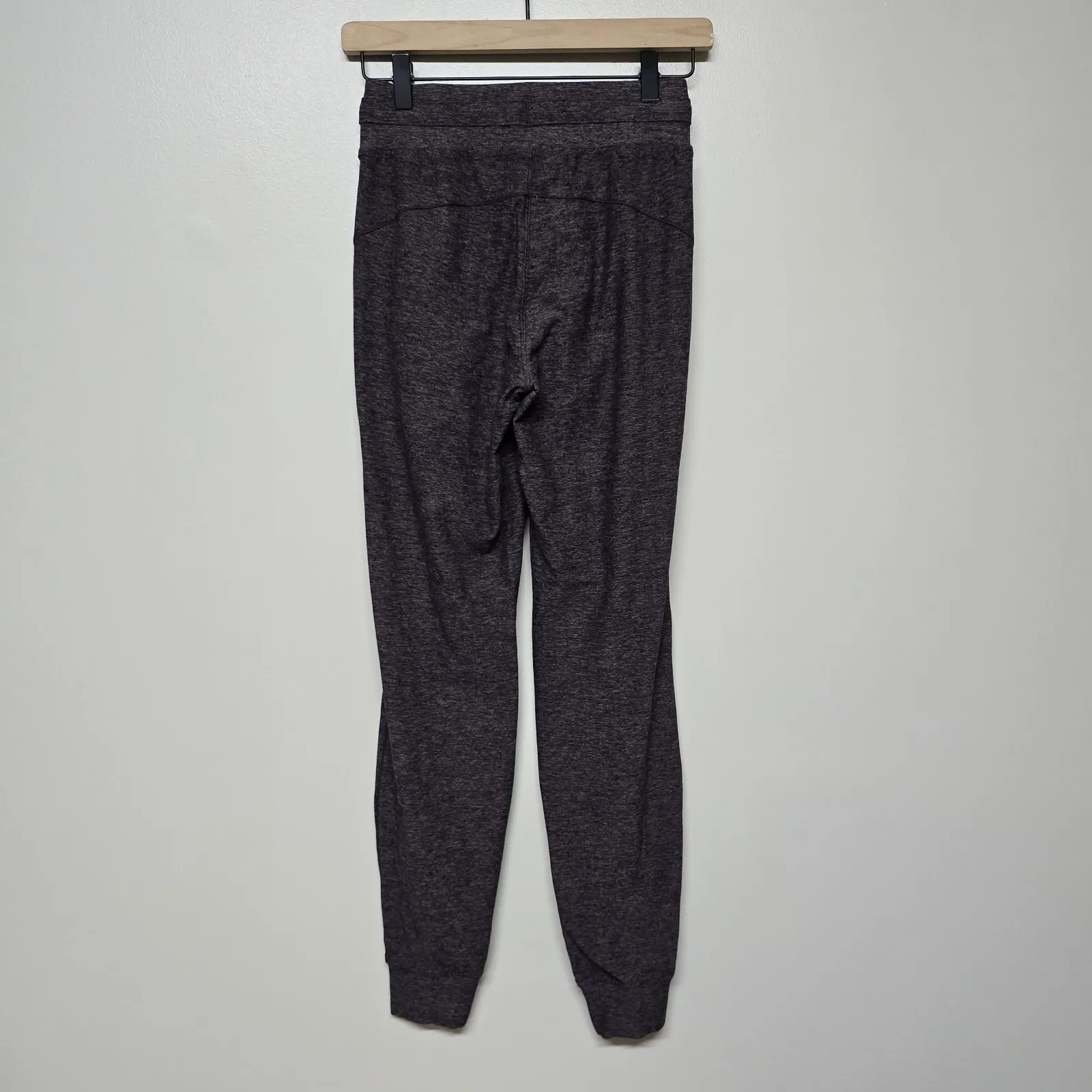 Lululemon Heathered Spanish Rose/Black Ready to Rulu Pants 29" Joggers Size 2 Black - Image 4