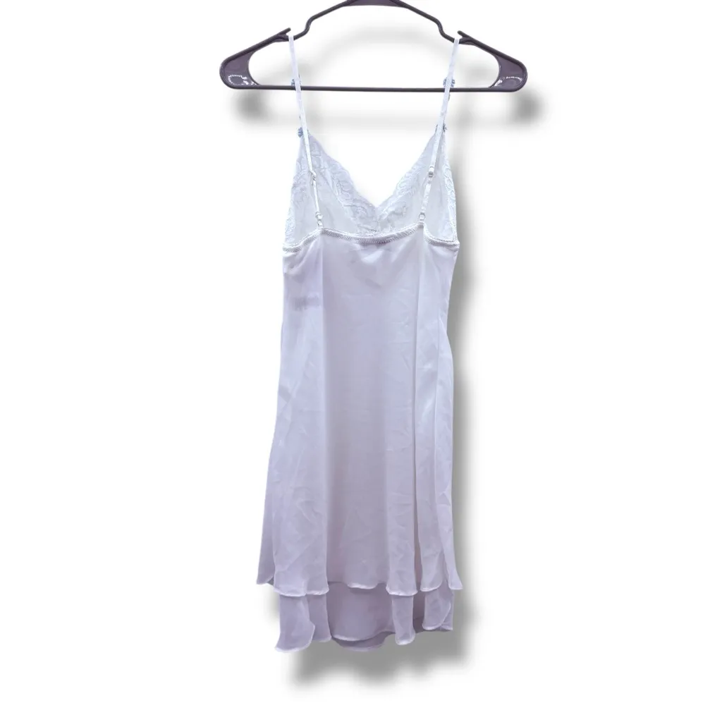 In Boom by Jonquil‎ White Frilly Lace Lingerie Slip Dress Sz XS NEW Bridal - Image 6