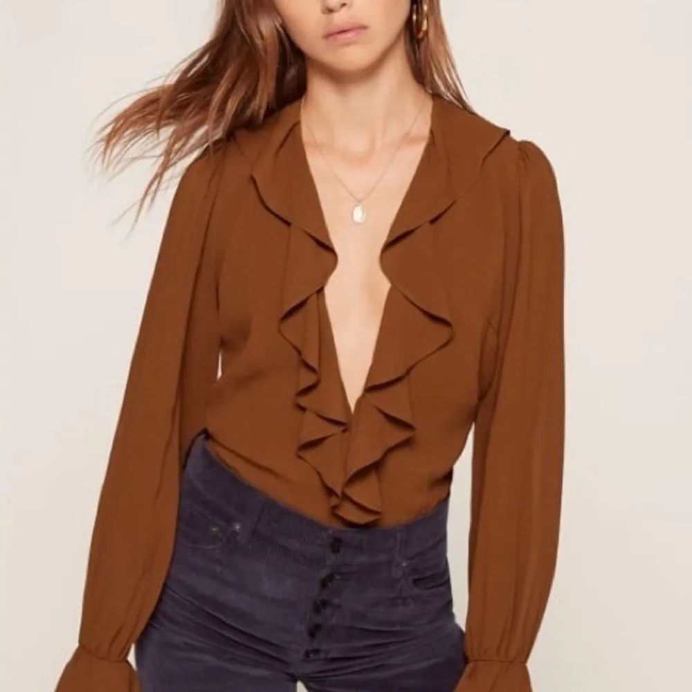 ✨ Reformation Brown Penny Bodysuit✨ - Image 7