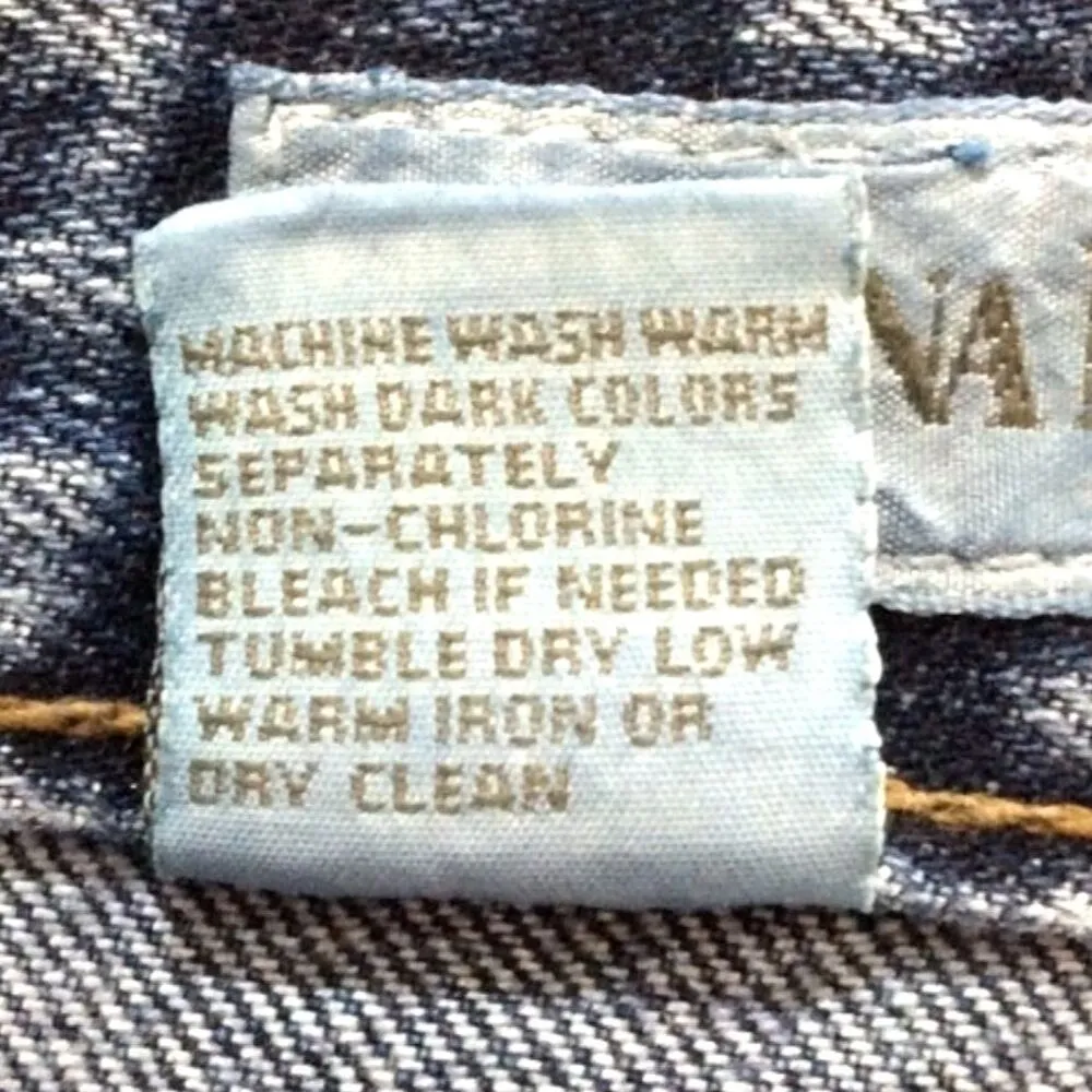 Vintage Mom Jeans High Rise Tapered Leg Blue Denim Sz 8 Long 80s Banana Republic - Image 5