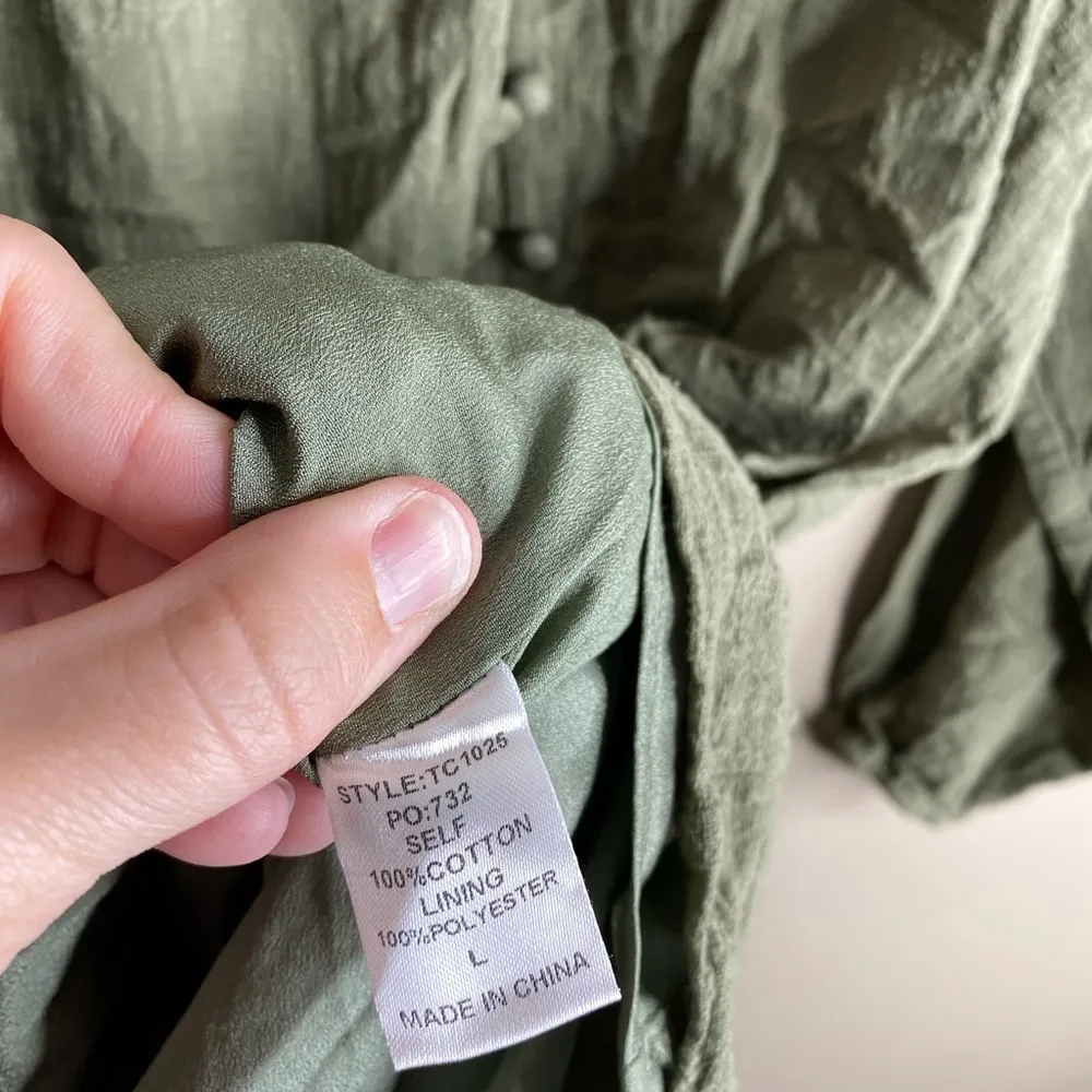 Gigio USA Large green romper - Image 14