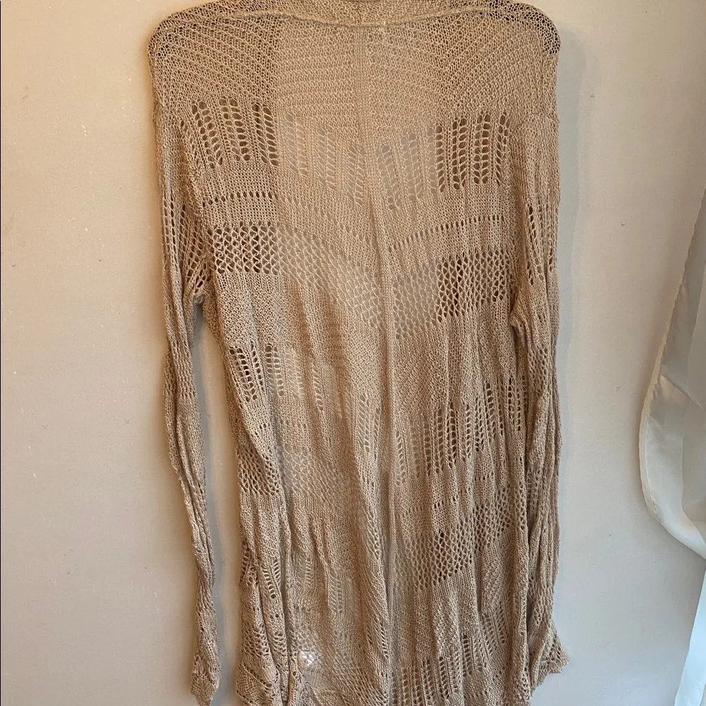 Maurice's  Light Tan Knit Sweater - Image 8