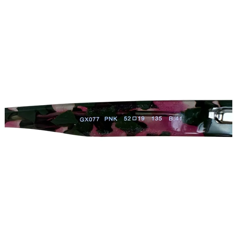 GX by Gwen Stefani GX077 Pink Abstract Floral Eyeglasses Frames - Image 5
