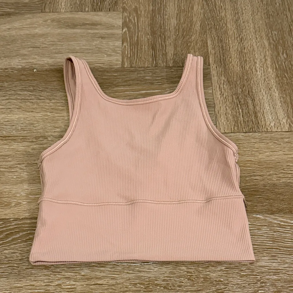 Lululemon Power Pivot Ribbed Tank Top - Image 4