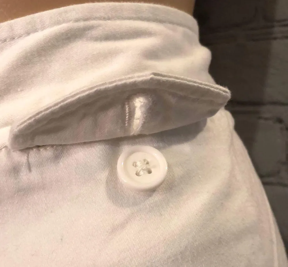 The Limited Drew Fit Off White Walking Shorts Size 10 - Image 6