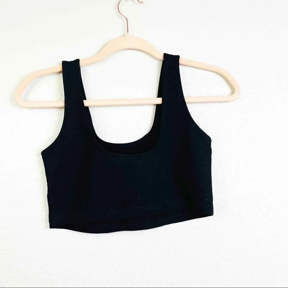 ADIKA‎ Black Cattitude Crop Top Size Small - Image 6