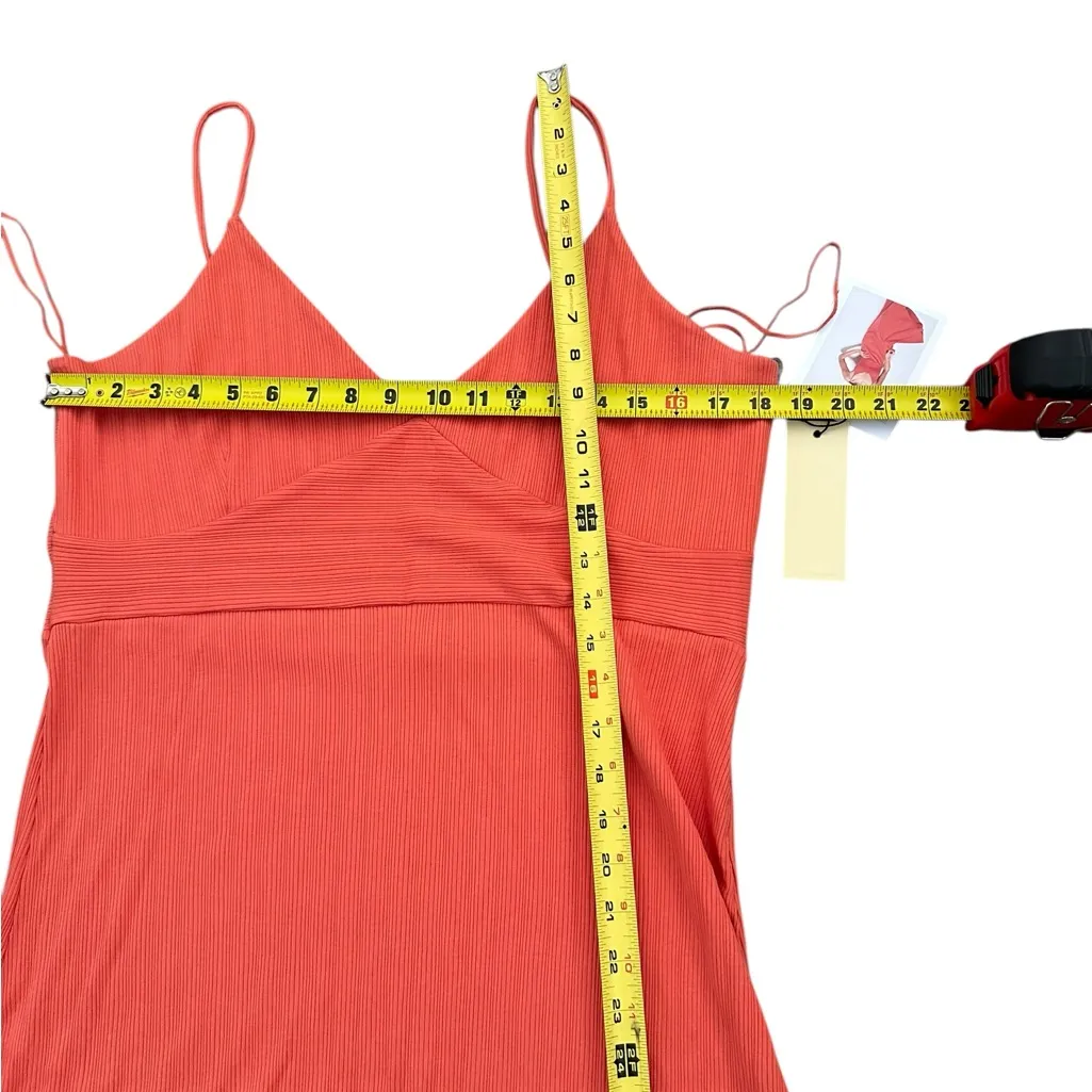 Melanie Rib Tank Dress in Ginger by Nation Los Angeles size XXL - Image 10