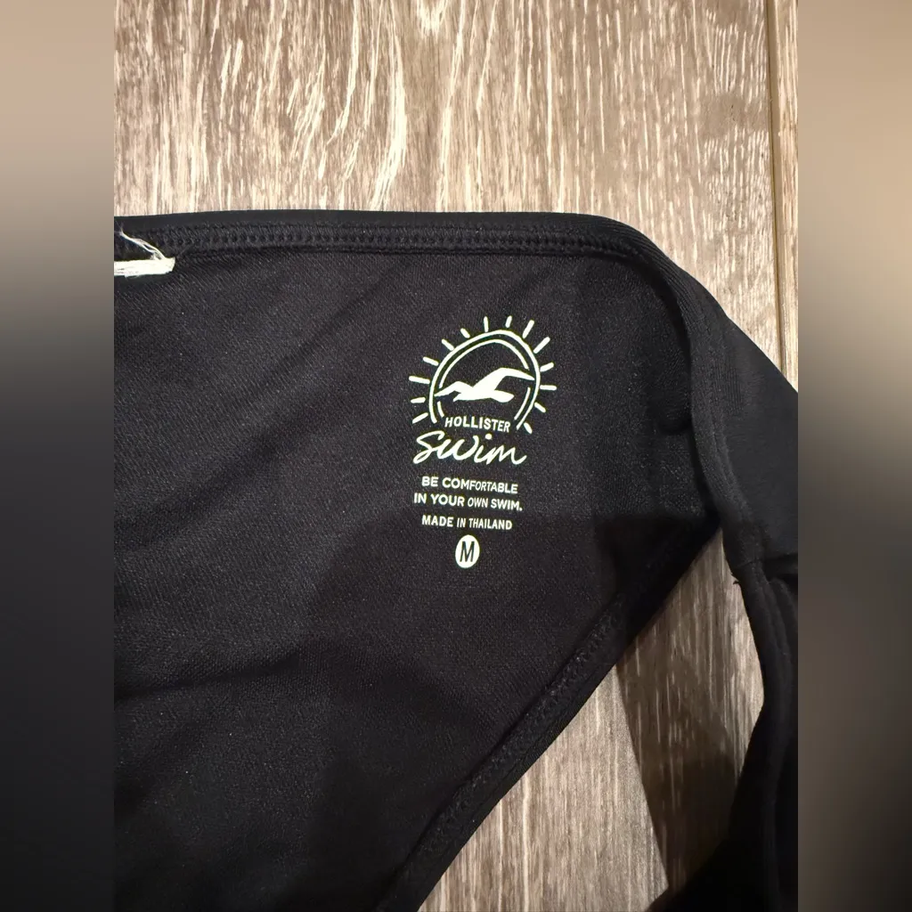 Hollister Black Bikini Bottoms - Image 2