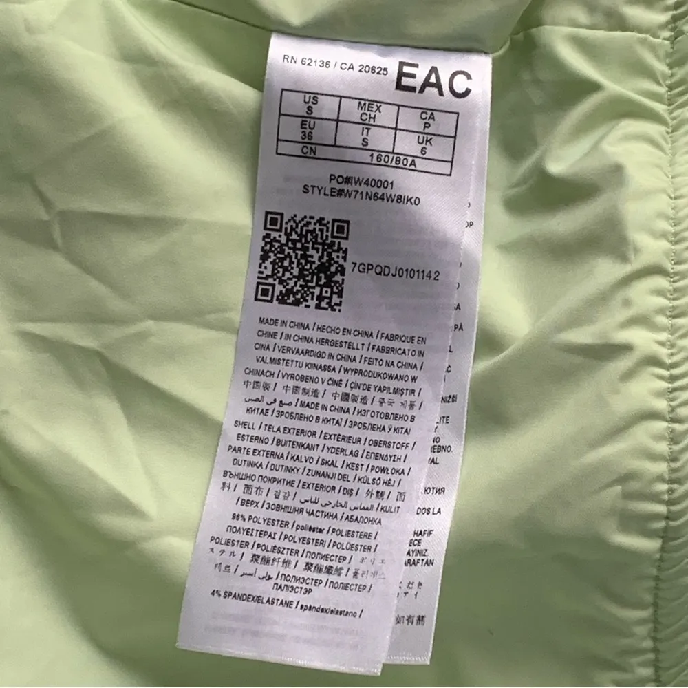 GUESS “Snake in the Grass” Sateen Bomber Jacket Sz: Small - Image 9