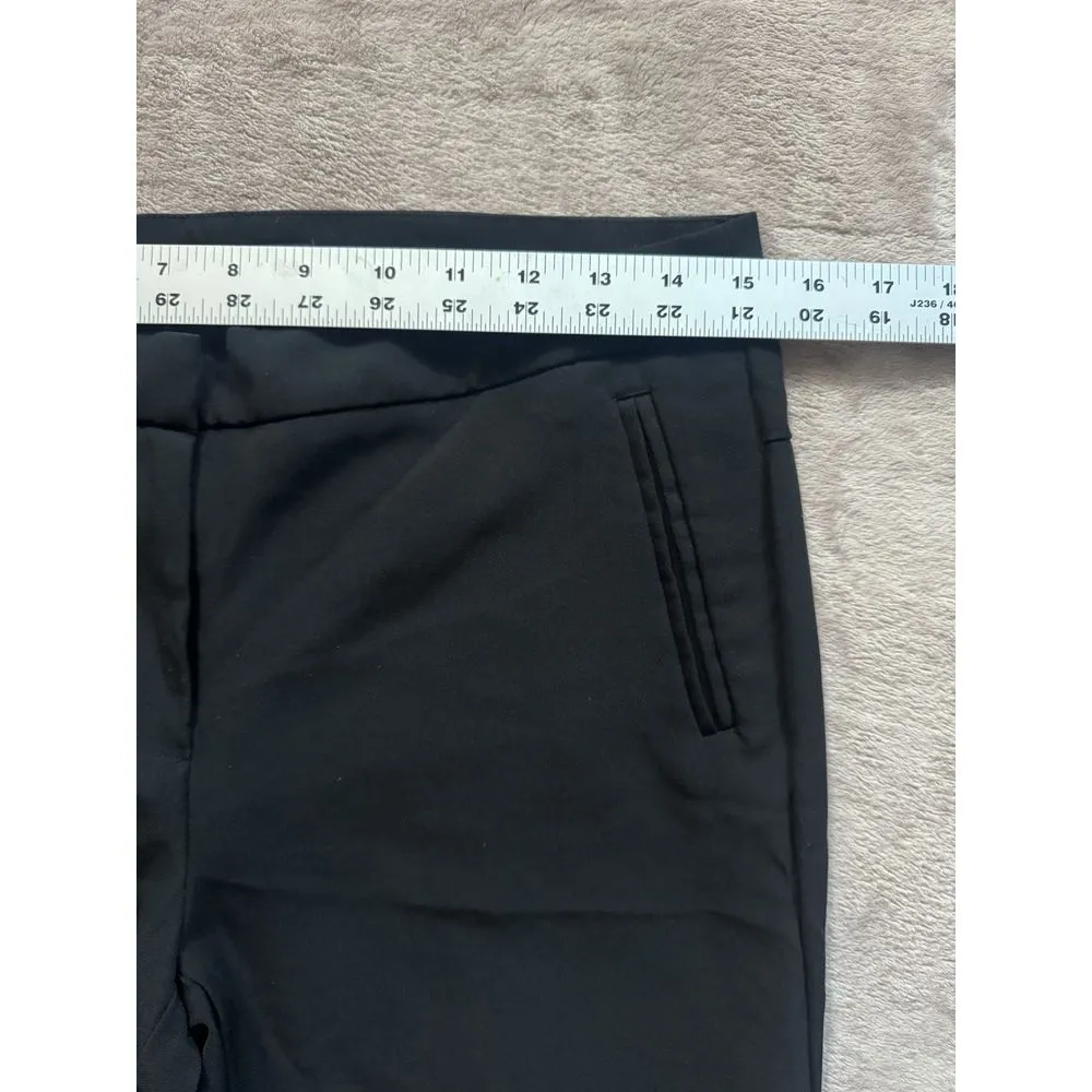 Adrianna Papell Women's Straight Leg Casual‎ Pants Mid Rise Black Size 6 - Image 6