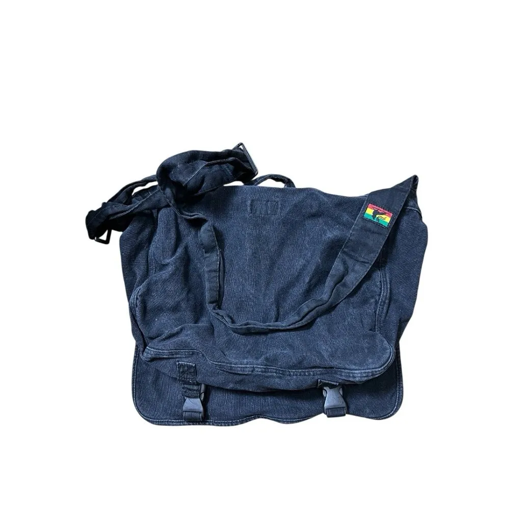 Zion Rootswear Bob Marley Canvas Satchel‎ Bag Unisex Adult Black - Image 4