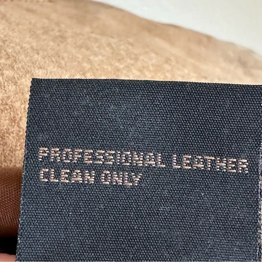 David Tan Brown Suede Leather Vest with Snap Closure M Size M - Image 11