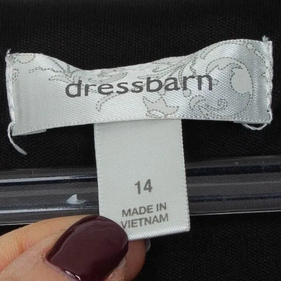 Dressbarn Womens Floral Sleeveless Babydoll Dress 14 Forest Fairy Goblincore Y2K - Image 5