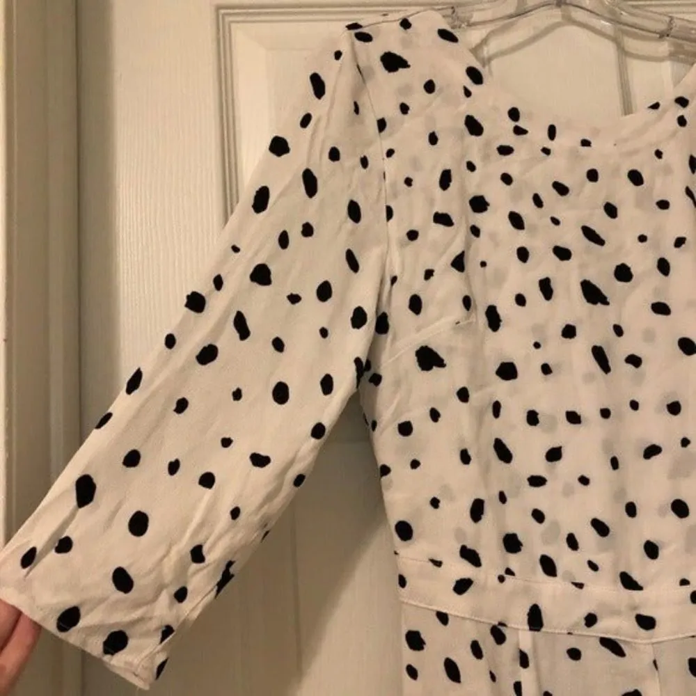 Wildfox Solid Confetti Jumpsuit Vanilla Latte New Small - Image 6