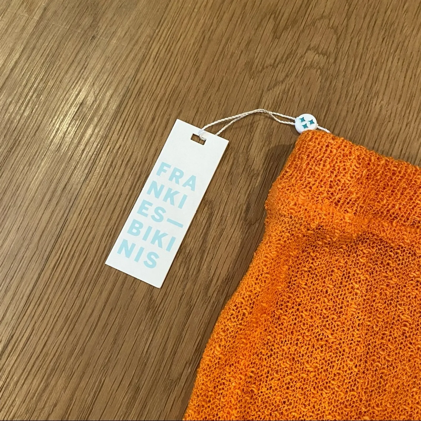 Frankie’s Bikinis - Opal Mini Skirt in Orange - Image 5