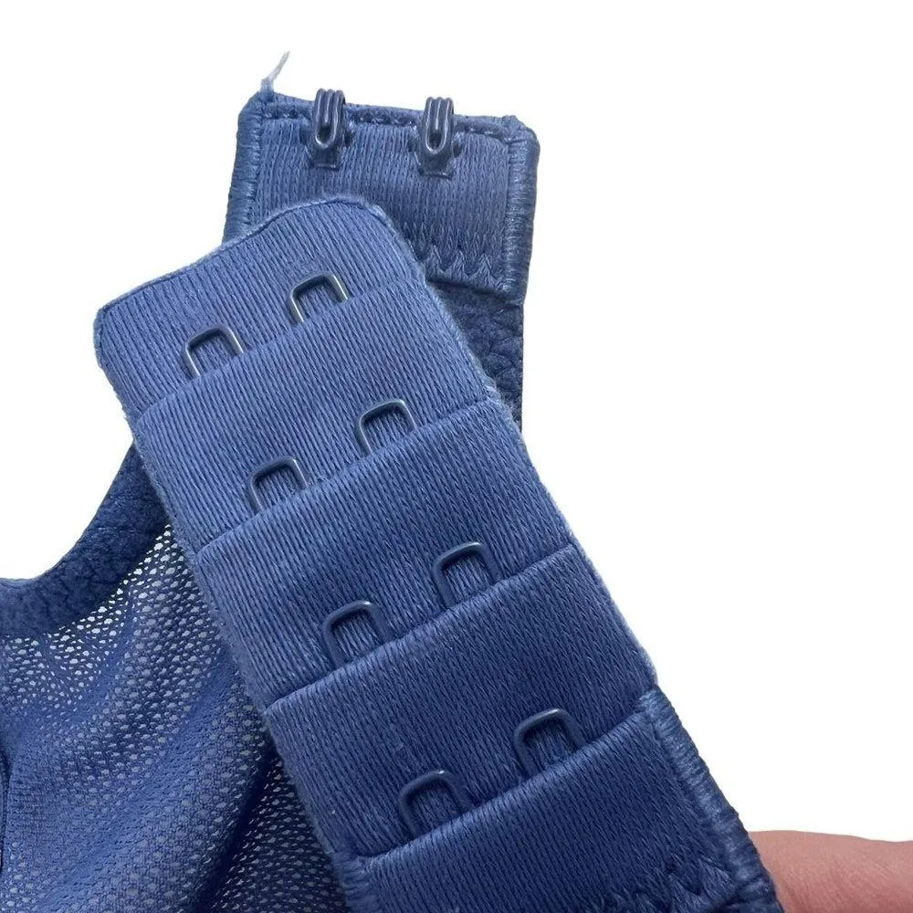 Victoria's Secret Body By Victoria Lined Perfect Coverage Womens 34C Blue Lace - Image 5