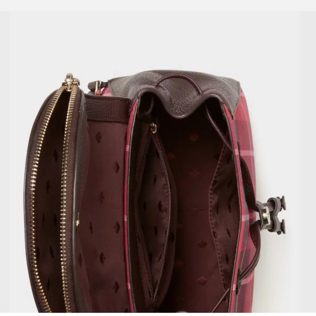 Kate ♠️ Spade New York leila medium flap backpack EUC♠️ - Image 6