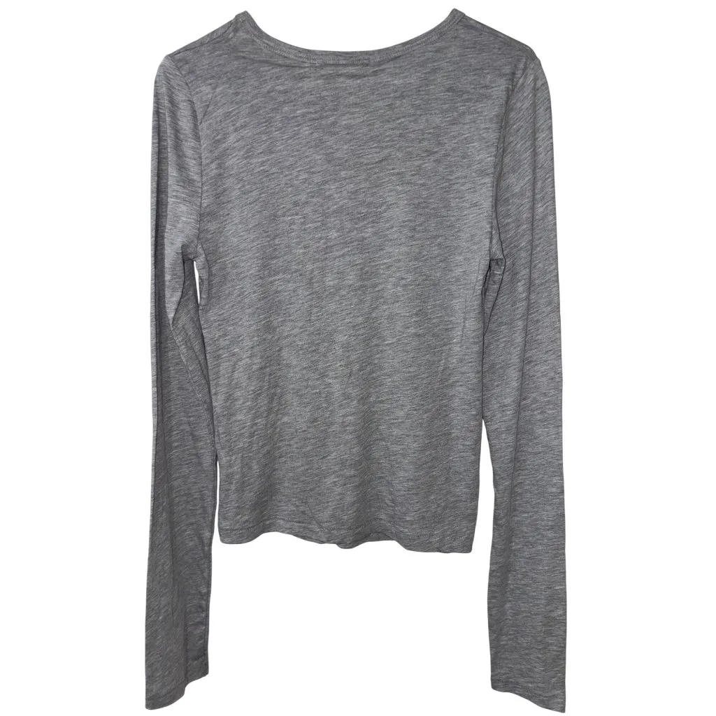 Eterne Fitted Crewneck Long Sleeve T - Image 7