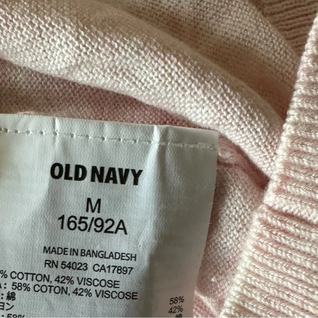 Old Navy Elegant Women's Buttoned Down Sweater Sz M - Image 12