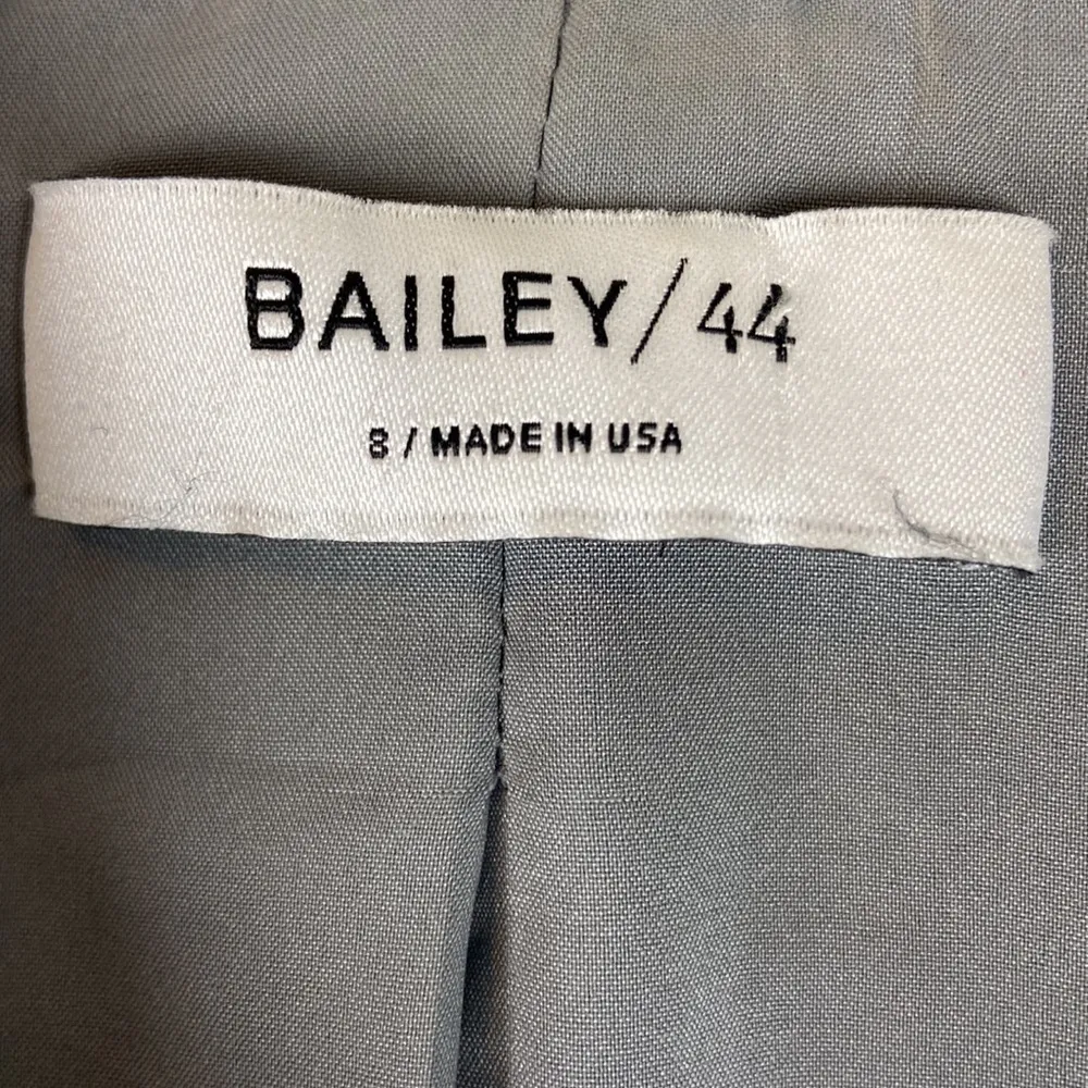 Bailey 44 LInden Plaid Blazer Size 8 Allover Houndstooth Print - Image 10