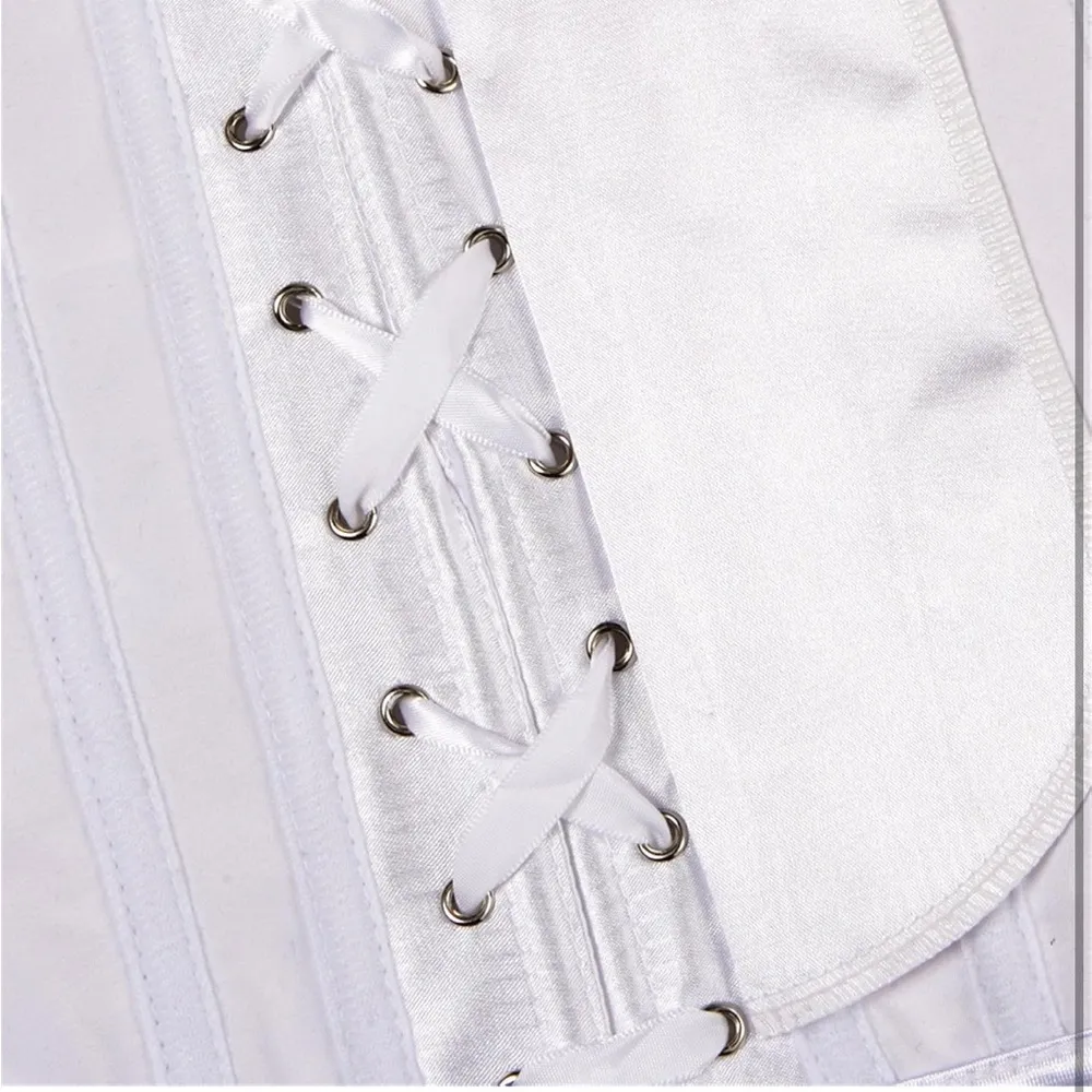 White satin corset - Image 2