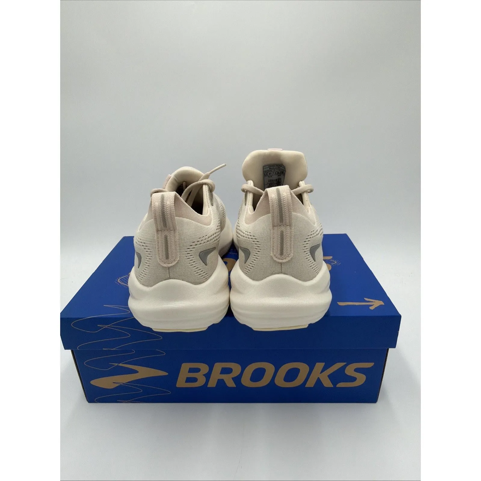 Brooks Women's Glycerin 22 Running Shoes  Almond Peach/ London Fog 9.5 NWB - Image 5