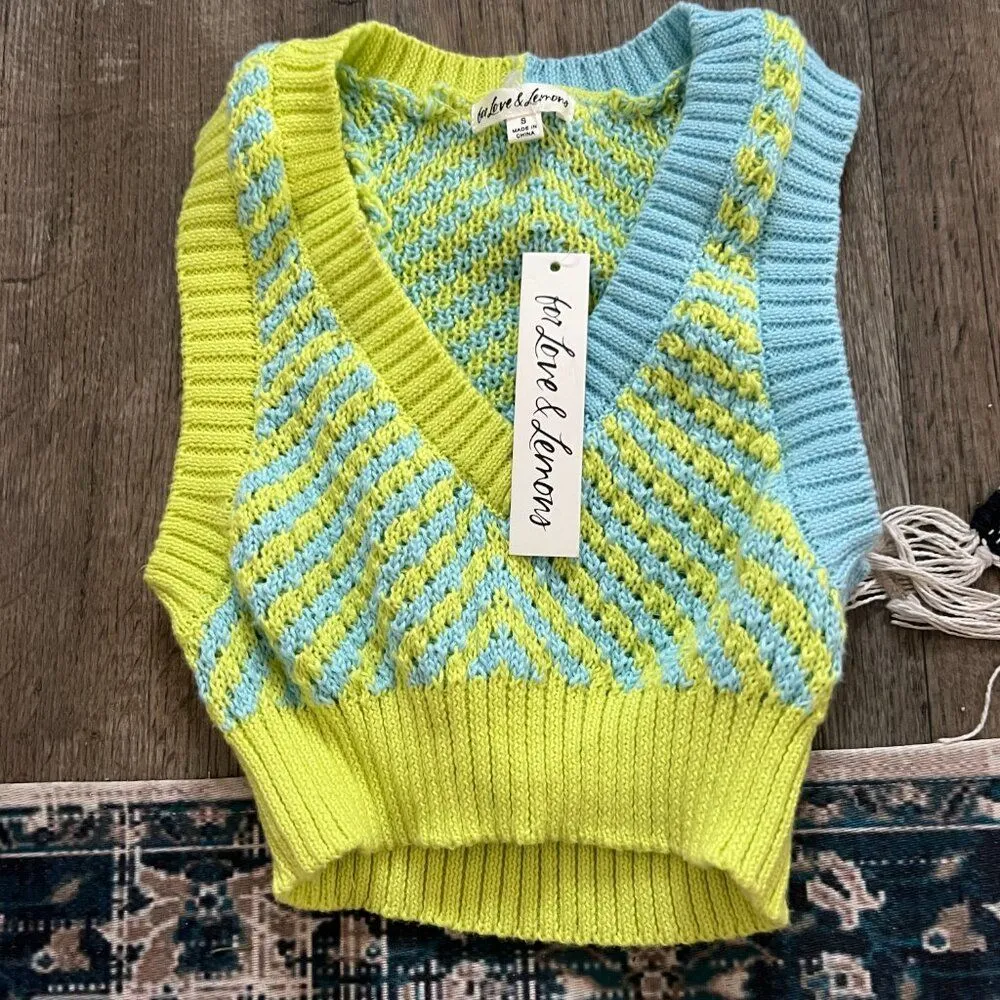 For Love & Lemons NWT  small vest - Image 2