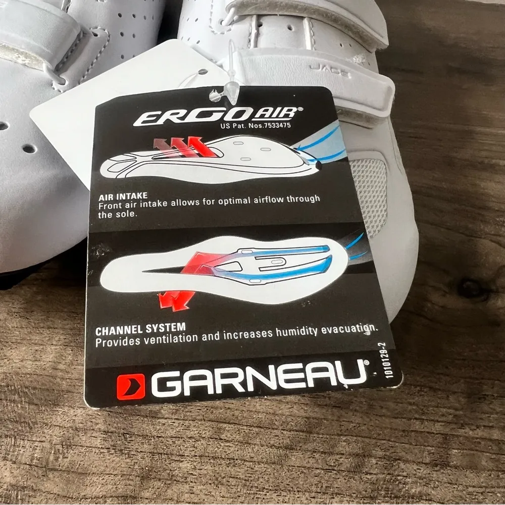 Garneau W'S Jade II Women's Cycling Shoe White Pink Size 11 aka 42 SKU#24998 - Image 7