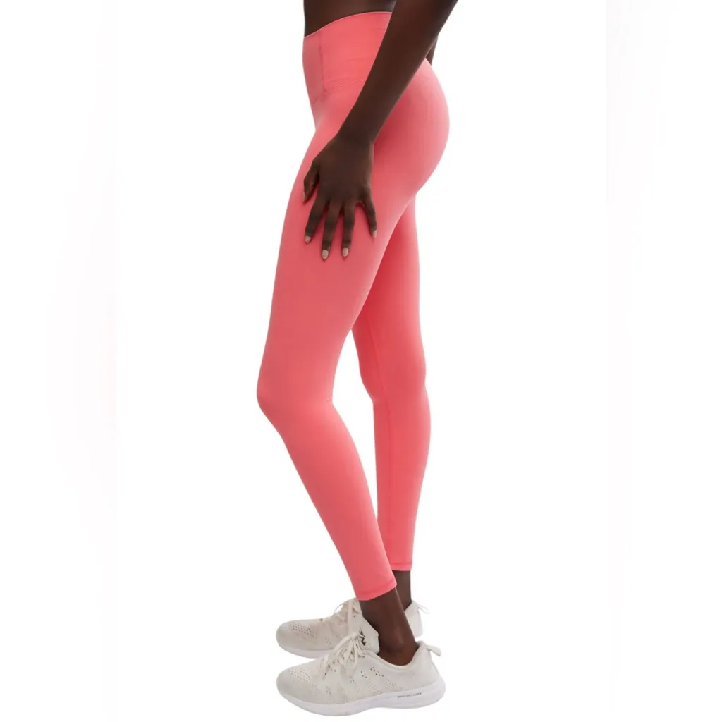 NWT Free People Never Better Leggings Hibiscus $98 Pink Size XS - Image 3