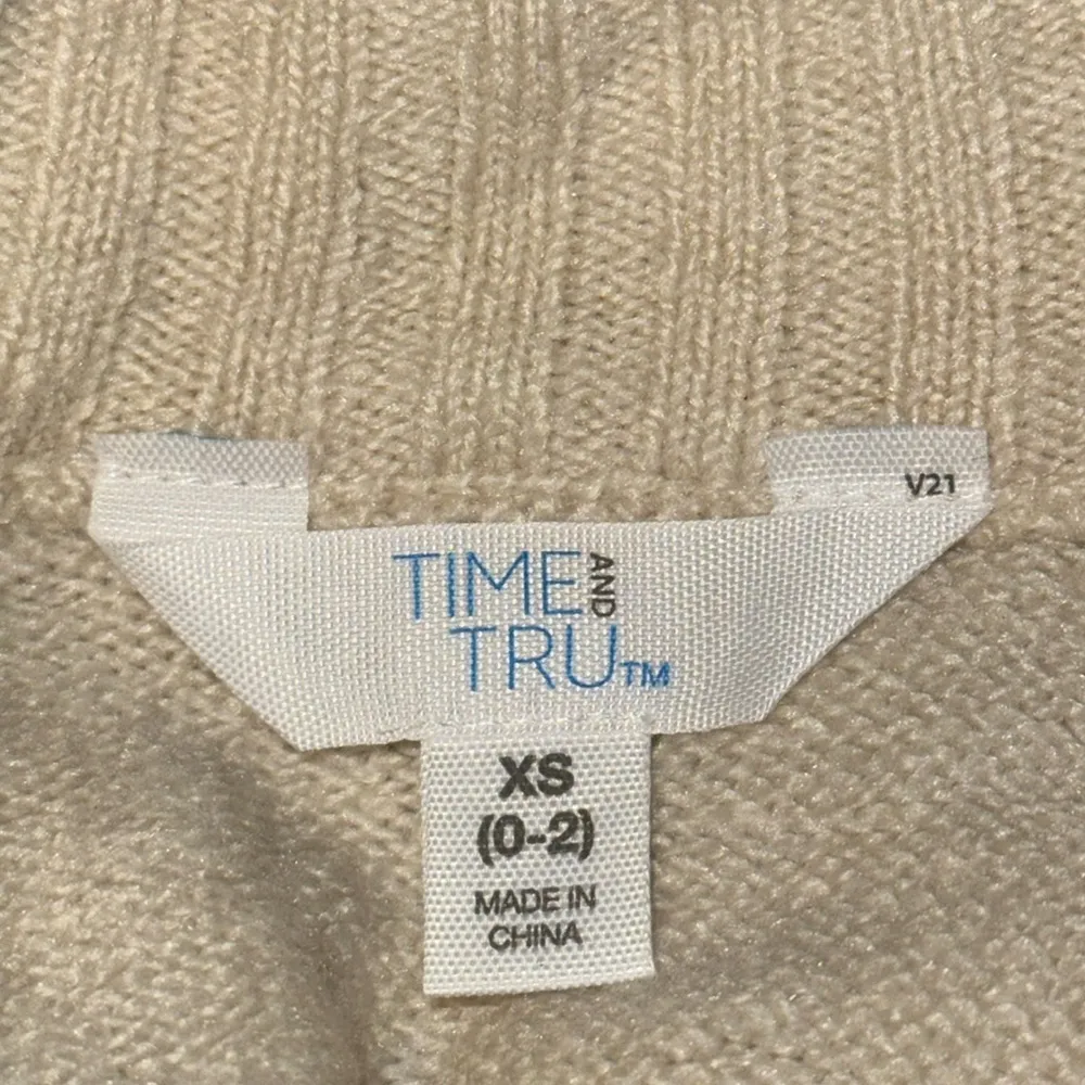 Time and Tru Women's Super Soft Lilac Purple Striped Pullover Sweater XS 0 - Image 5