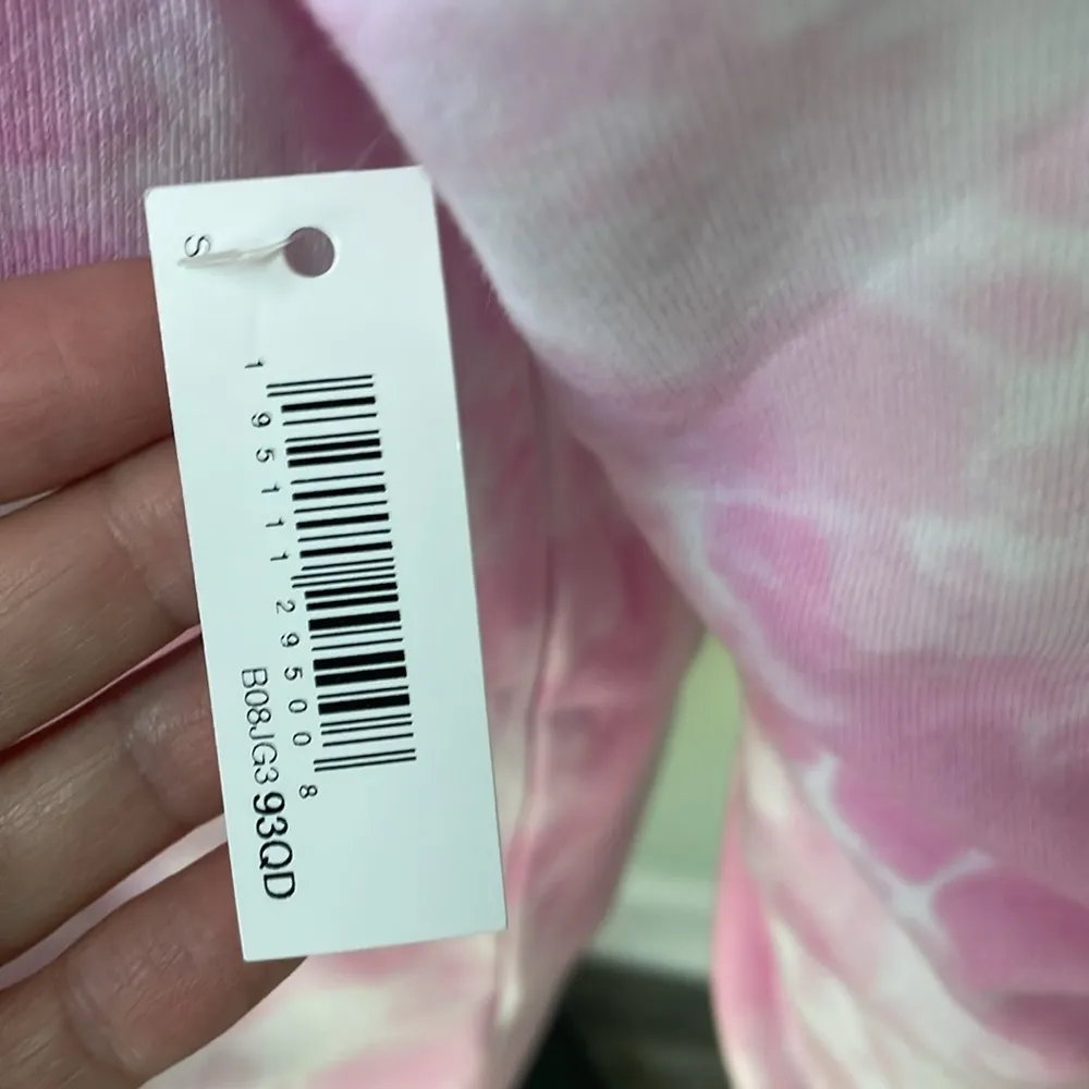 Amazon  essentials open neck tie dye hoodie size small NEW - Image 11